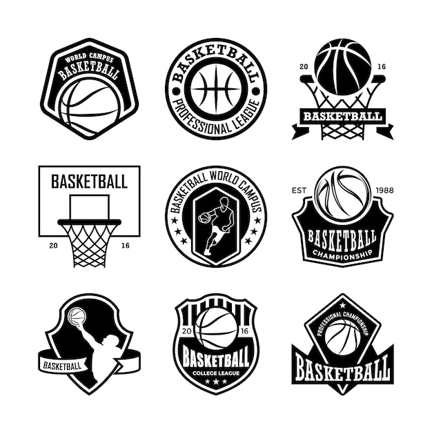 Badges De Basket-ball