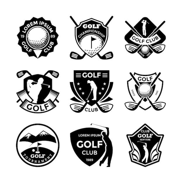 Badges De Golf