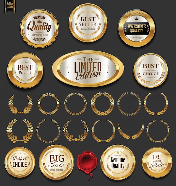 badges d&#39;or