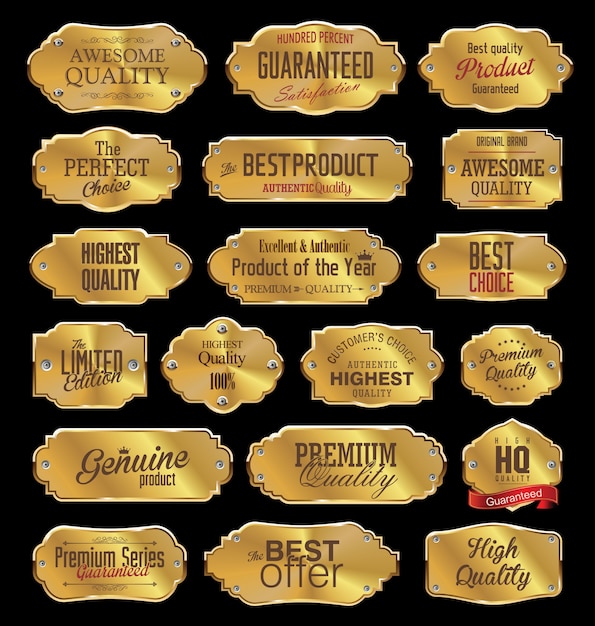 Badges d&#39;or