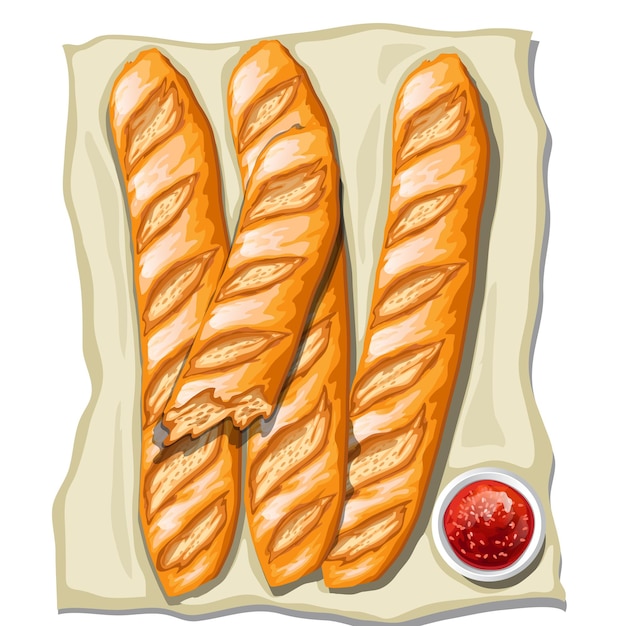 Baguettes Classiques Bakealong