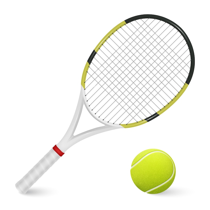 Vecteur balle de tennis illustration