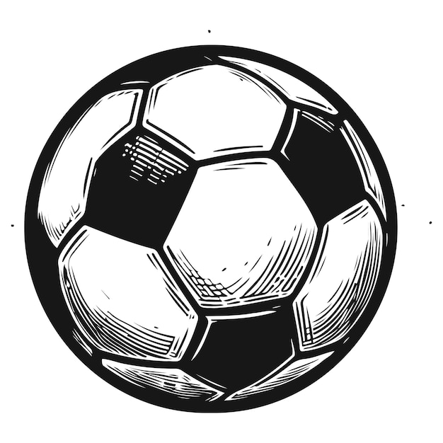 Vecteur ballon de football_e