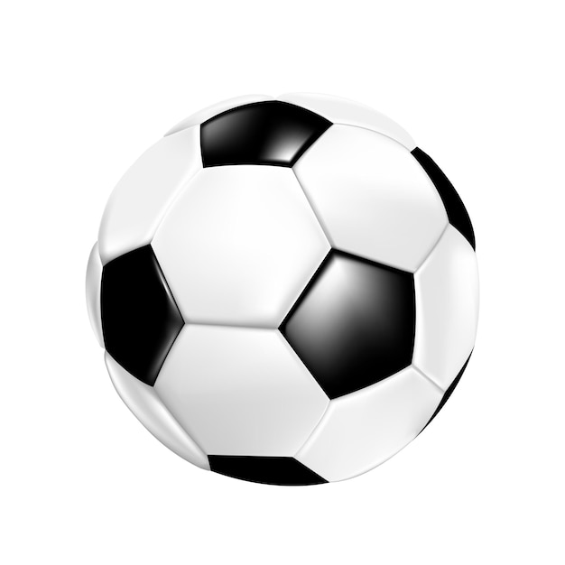 Ballon Football Noir Blanc Fond Graphique Blanc image libre de droit par  hd-design © #188002356