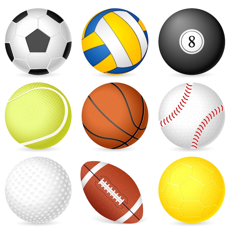 Vecteur ballon de sport