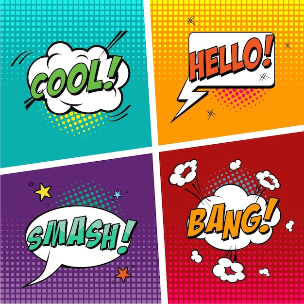 Bande dessinée Concept des effets sonores