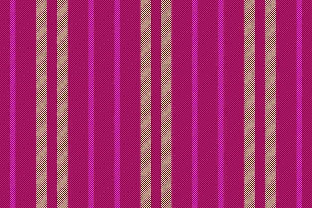 Bande de tissu textile Texture lignes sans couture Vecteur de motif de fond vertical