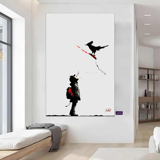 Vecteur « banksy ai art » par feko