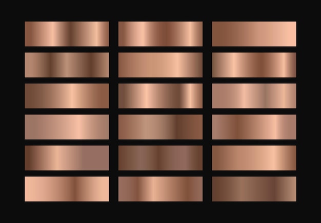 Banner de collection de palette de couleurs abstraites pour les conceptions d'applications