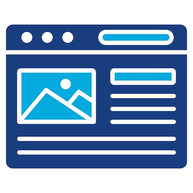 Banner Image vectorielle d'icône publicitaire Peut être utilisée pour le service de marketing sur Internet