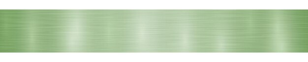 Vecteur bannière ou arrière-plan en métal horizontal abstrait avec des reflets dans des couleurs vert clair