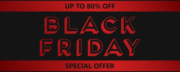 Bannière Black Friday Pour La Promotion, La Publicité, Le Dépliant, La Brochure, La Publicité, Le Signe, L'étiquette, Le Coupon, L'affiche