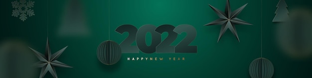 Bannière De Bonne Année 2022