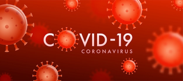 Bannière de coronavirus