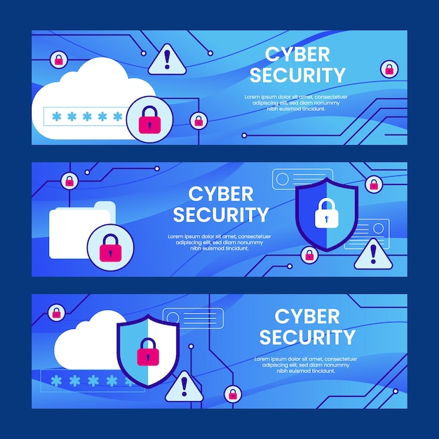 bannière de cybersécurité