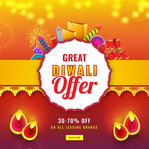 Bannière Diwali Sale