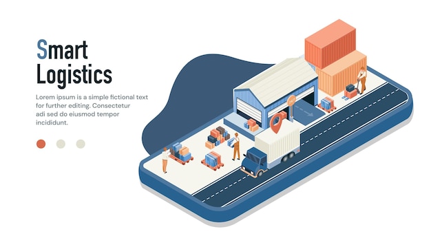 Bannière Logistique Intelligente