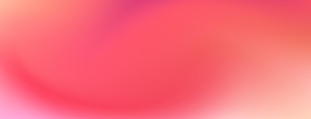Une bannière subtile et abstraite avec un doux gradient rose pêche