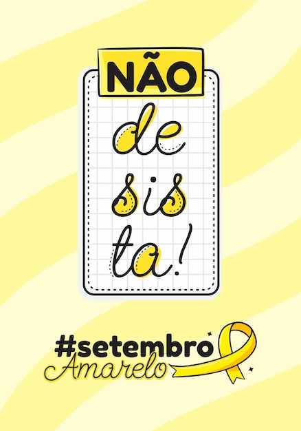 Bannière Thématique Setembro Amarelo