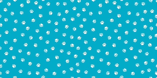 Bannière transparente avec pattes de chien. Design mignon et enfantin pour tissu, textile, papier peint, literie.