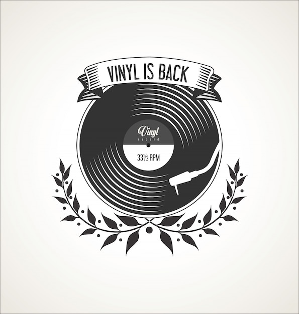 Bannière Vinyle Boutique Rétro