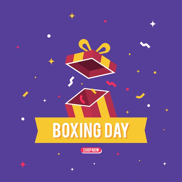 Bannière Web De Vente De Boxe