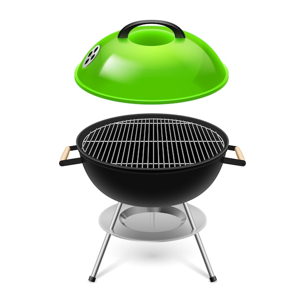 Vecteur barbecue grill