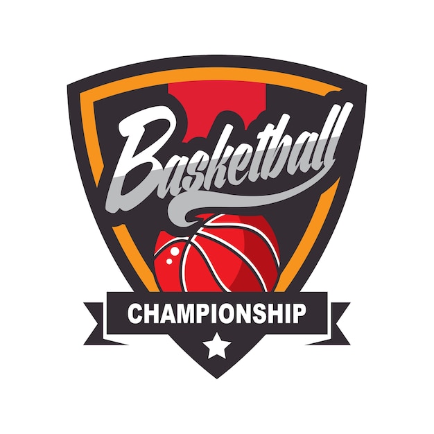 Basketball Logo Logo Américain