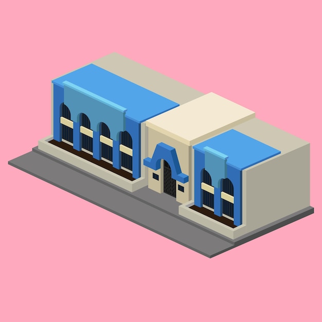 bâtiment 3d 3