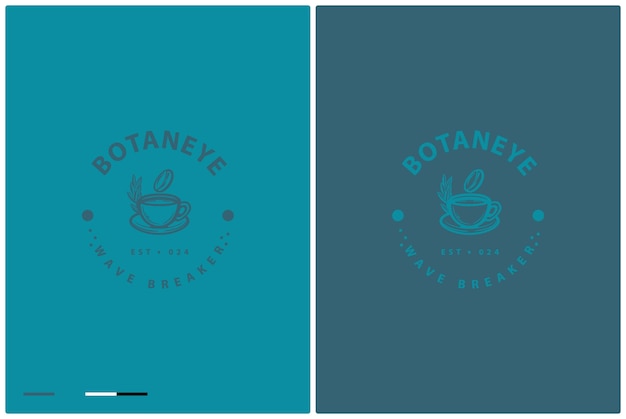 Le Beau Design Du Logo Du Café Le Design Tempalte Le Style Classique