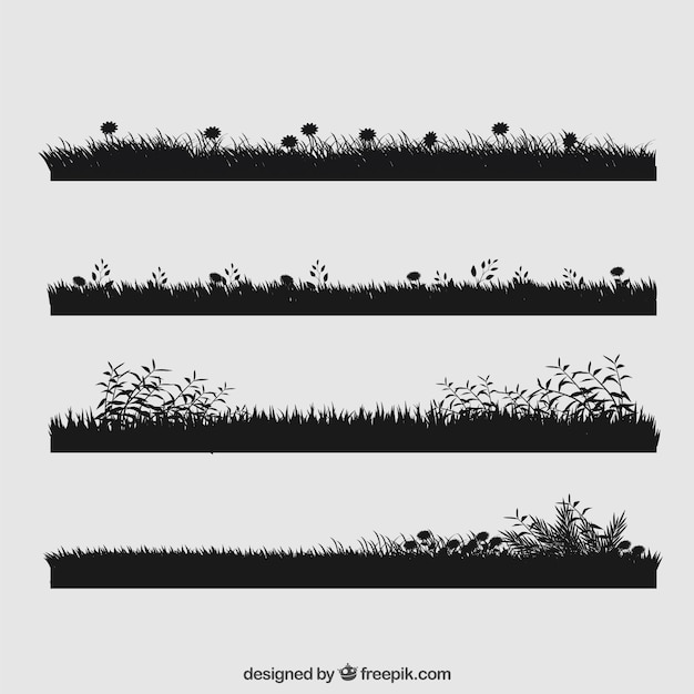 Beau jeu d'herbe