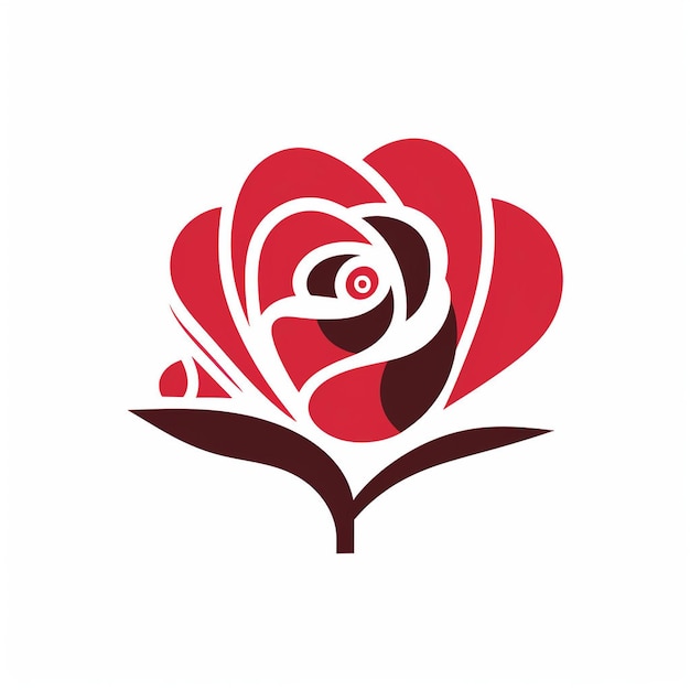 Un Beau Logo Rose