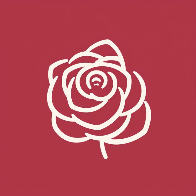 Un Beau Logo Rose