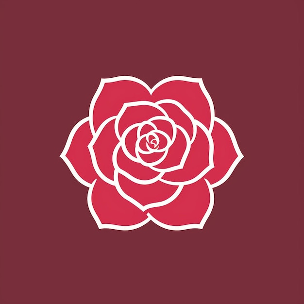 Un Beau Logo Rose