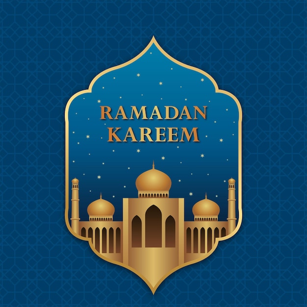 Beau Modèle De Conception De Ramadan Kareem