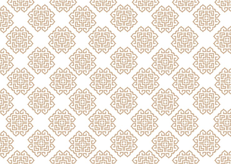 Vecteur beau motif floral sans soudure sur fond blanc