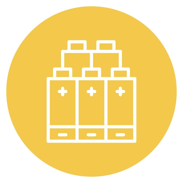 Beaucoup D'images Vectorielles D'icônes De Batteries Peuvent être Utilisées Pour La Batterie Et L'alimentation