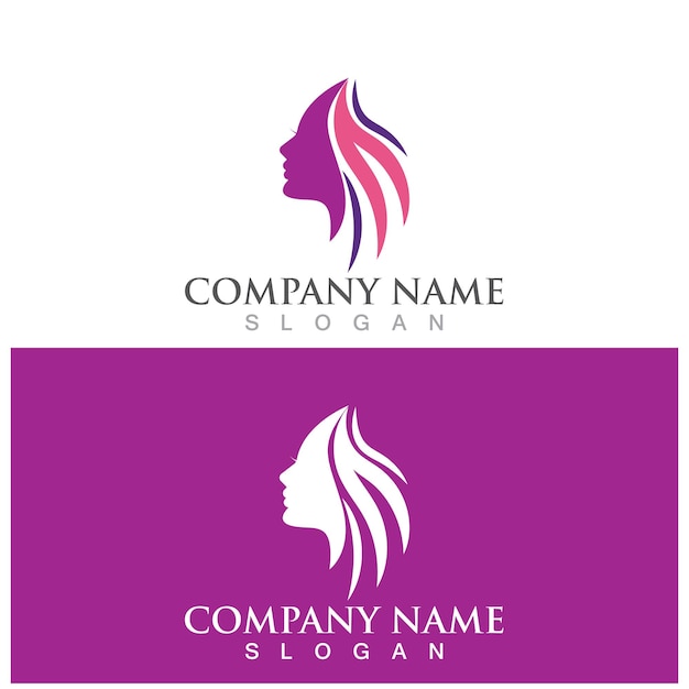 Beauté Femme Logo Et Modèle Vectoriel