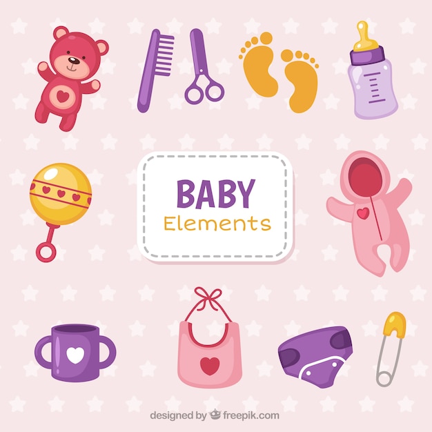 Bébé Colorful Objets Pack