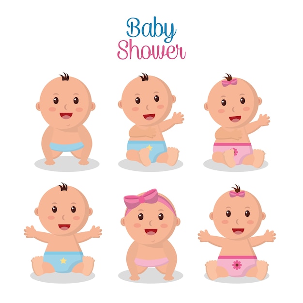 Bébé Garçon De Douche