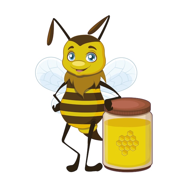 Bee Illustration Design