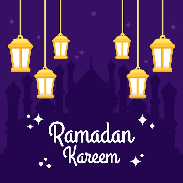 Vecteur bel appartement ramadan