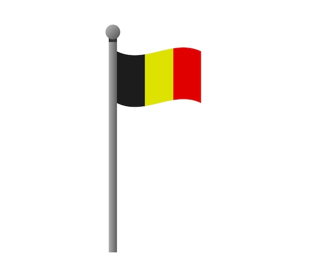 Vecteur belgium flag