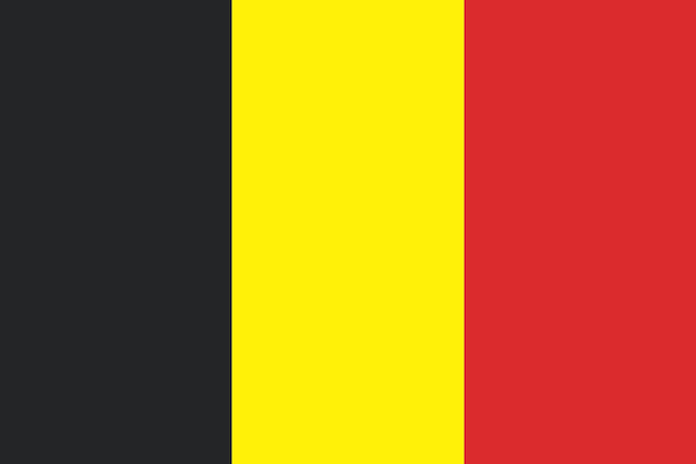 Vecteur belgium flag