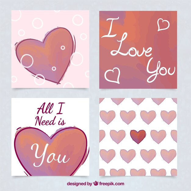 Belle Cartes D'amour Collection