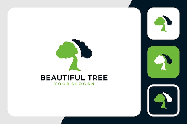 Belle Conception De Logo Avec Inspiration D'arbre