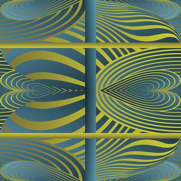 Belle couleur verte et jaune fond abstrait texturé sans soudure