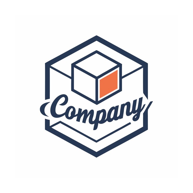Vecteur une belle et unique conception de logo pour une entreprise de commerce électronique et de vente au détail
