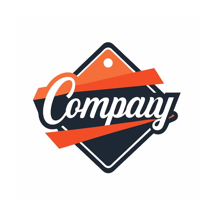 Vecteur une belle et unique conception de logo pour une entreprise de commerce électronique et de vente au détail