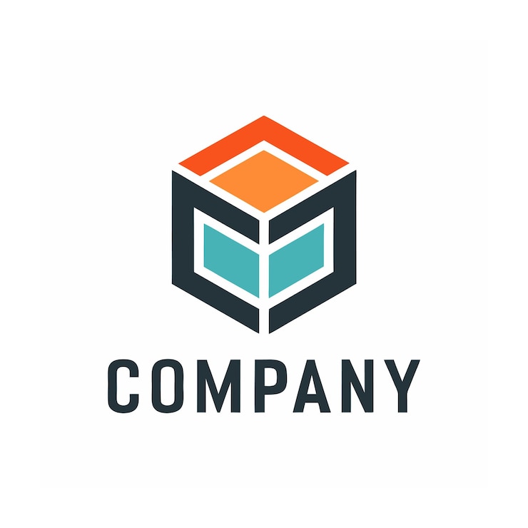 Vecteur une belle et unique conception de logo pour une entreprise de commerce électronique et de vente au détail